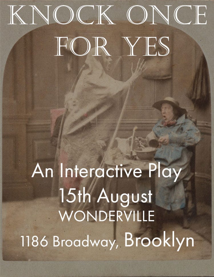 NYC: Knock Once For Yes