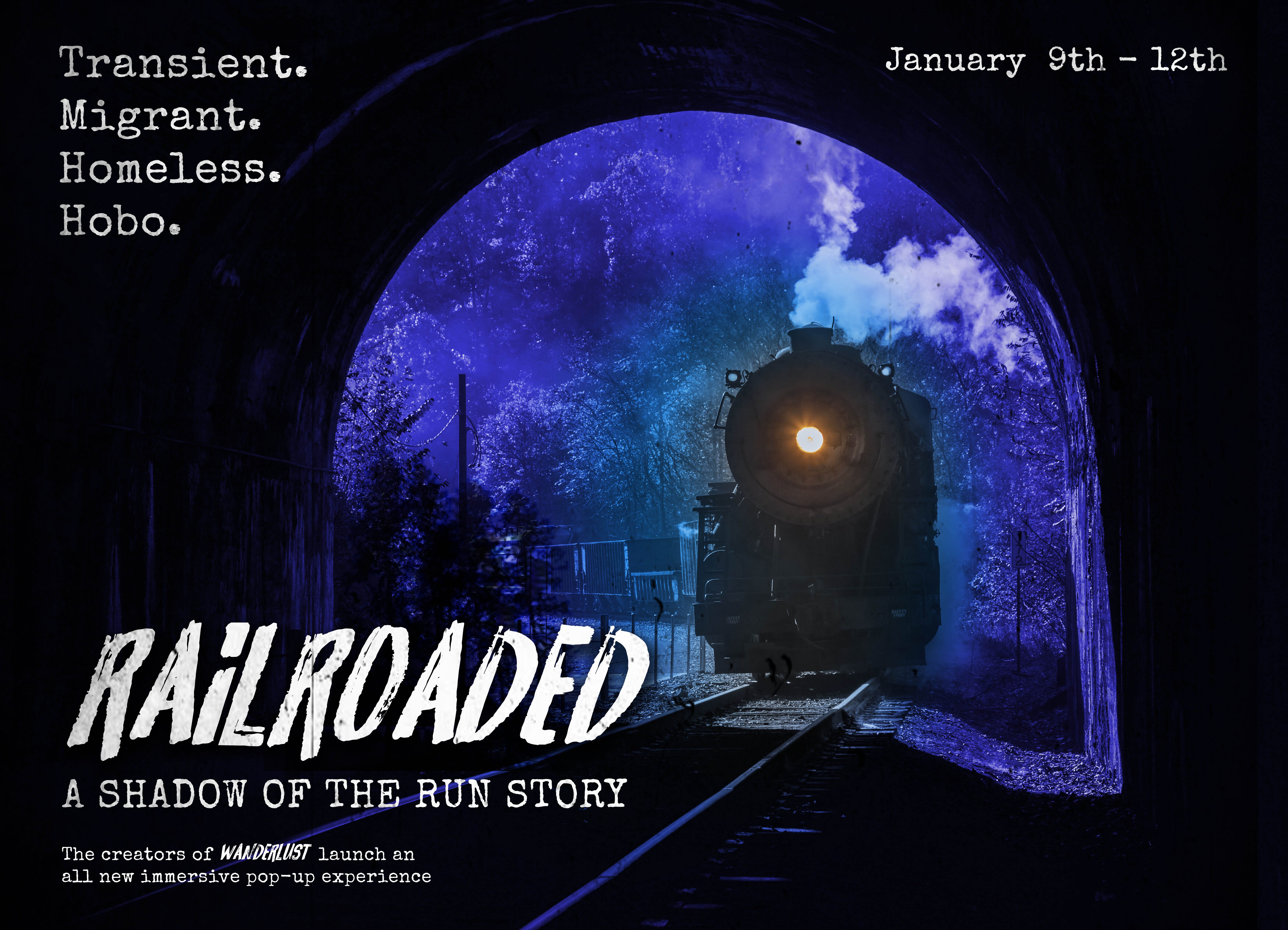 Bedford, OH: RAILROADED: A Shadow of the Run Story