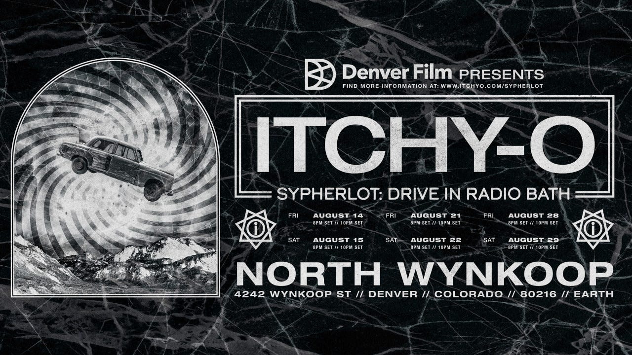 Denver: SYPHERLOT drive-in radio bath