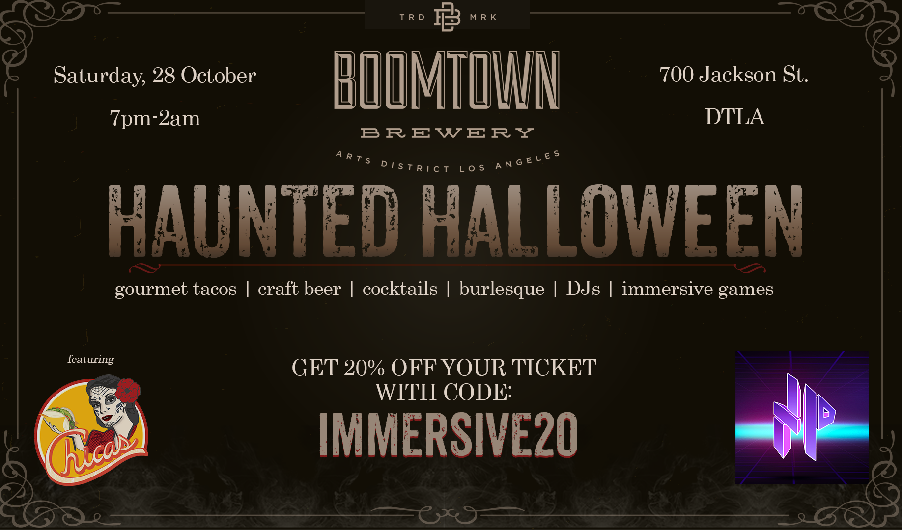 LA: Boomtown Haunted Halloween Party