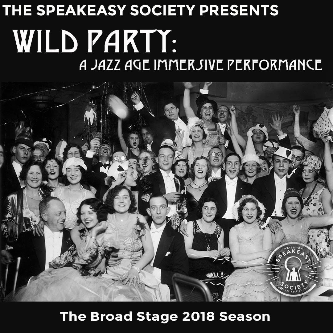 Audition Notice: The Speakeasy Society ‘Wild’