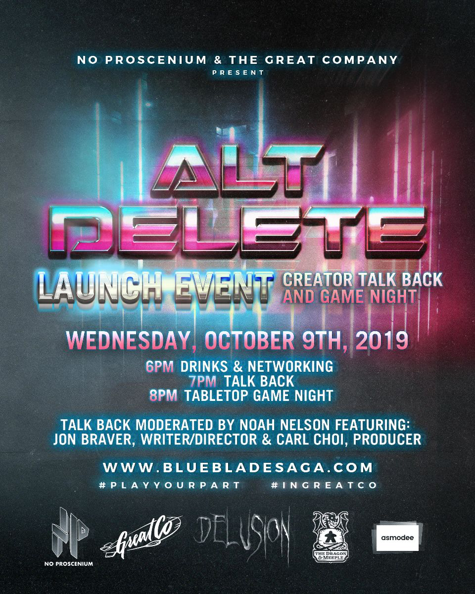LA: ALT DELETE Launch Event — Creator Talk Back & Game Night