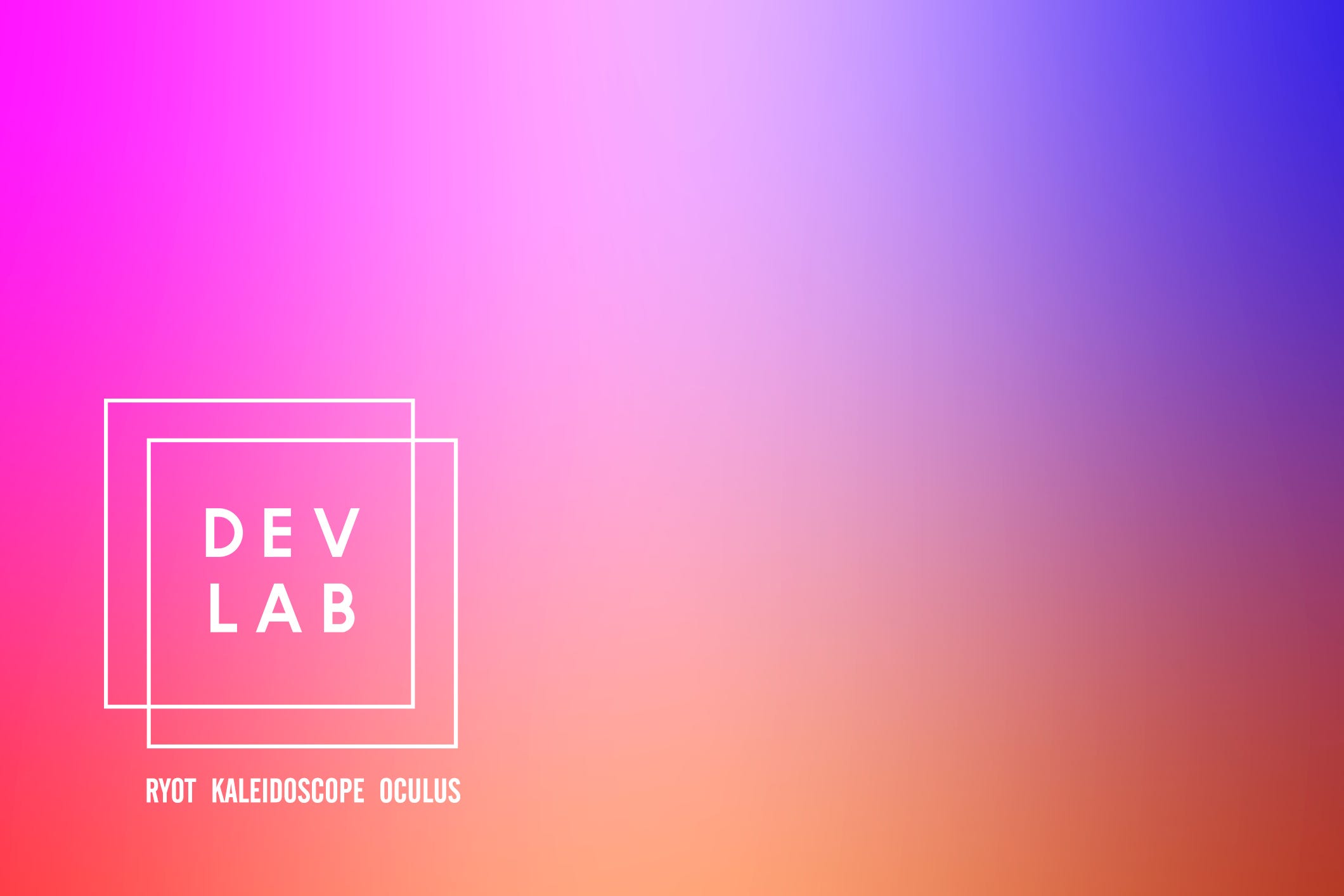 LA: DevLab 2018 (Applications Open)