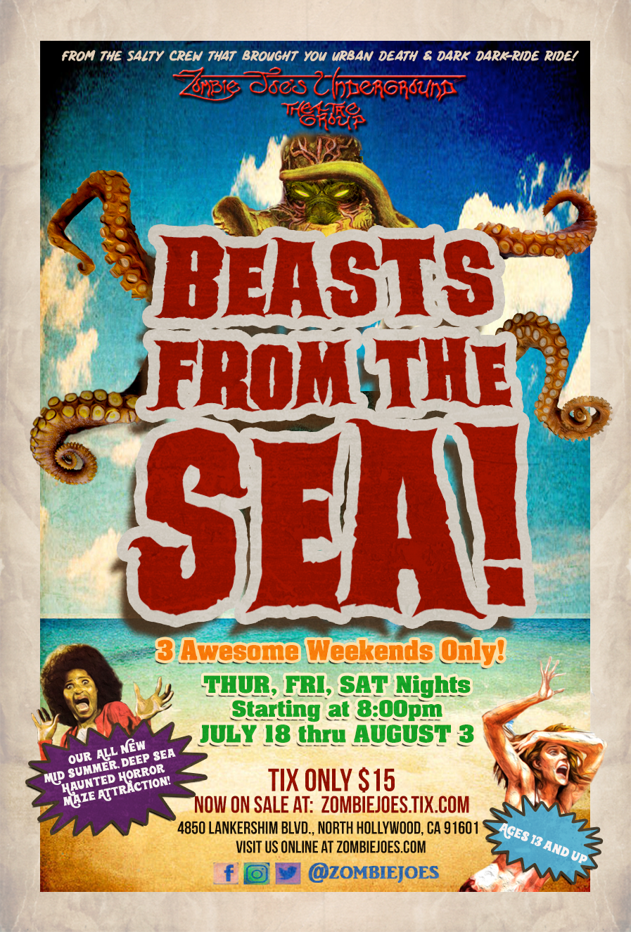 LA: Beasts From The Sea! (EXTENDED)