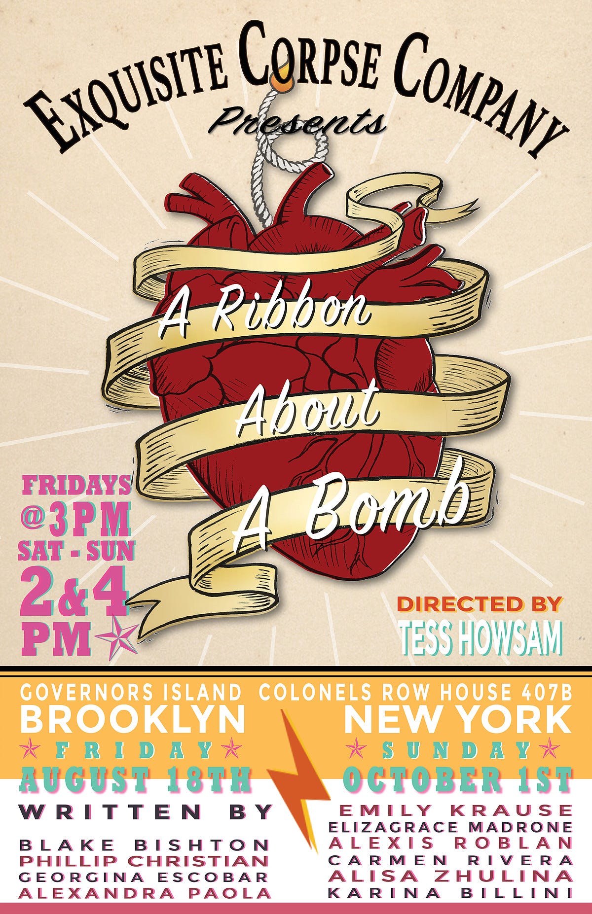 NYC: A Ribbon About A Bomb
