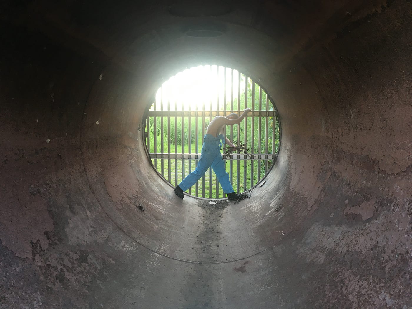 Burden in a storm drain