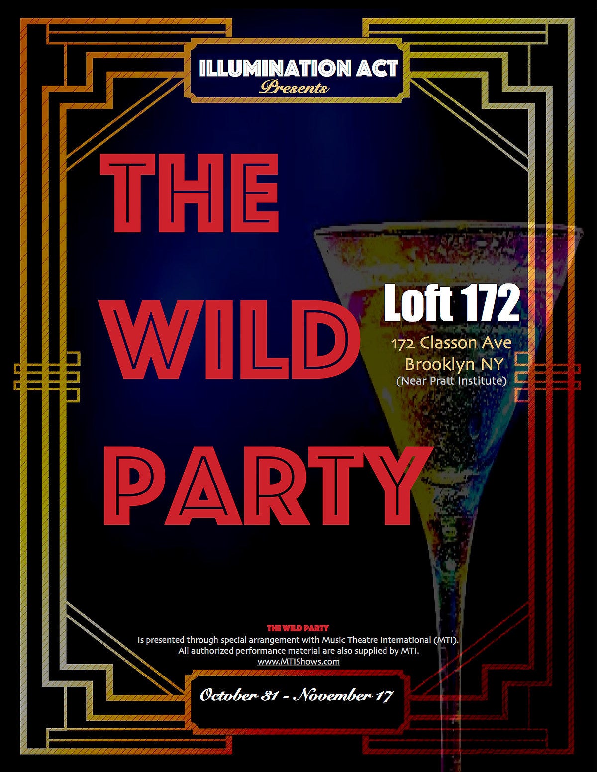 NYC: The Wild Party