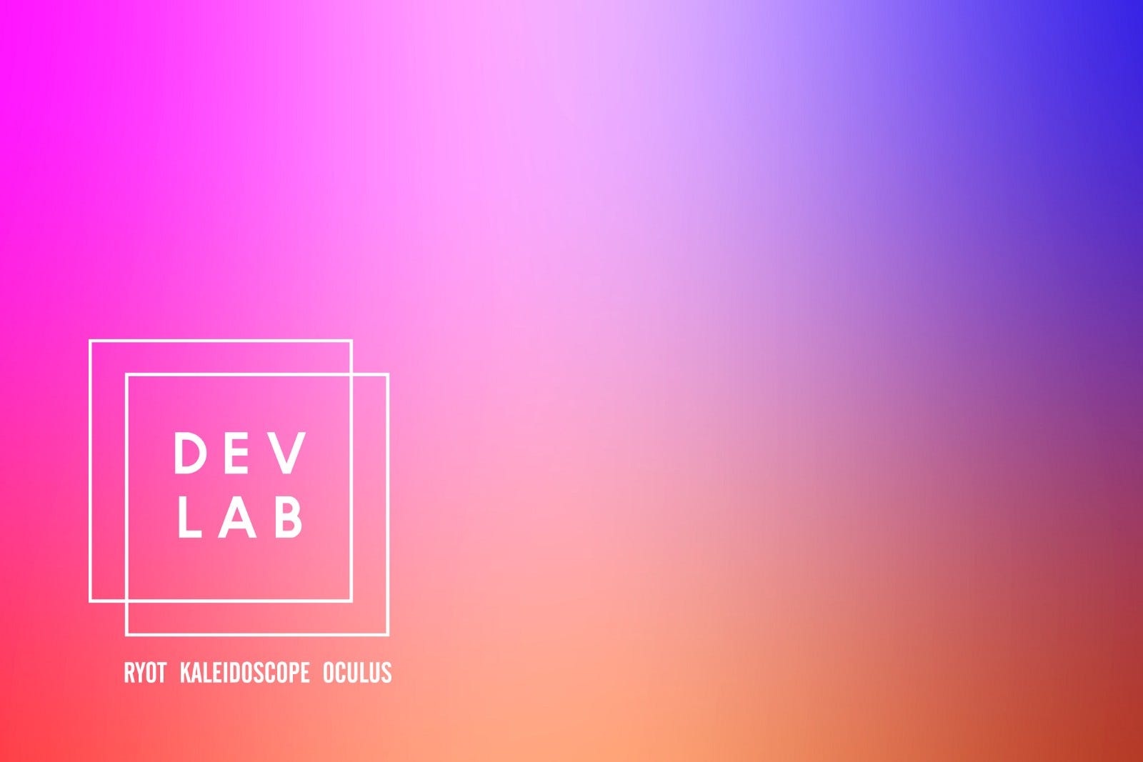 Last Call To Change Your Virtual Future: A Q&A With RYOT’s Jake Sally About DevLab