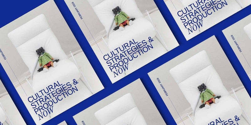 NYC: Cultural Strategies & Production Now (Talk)