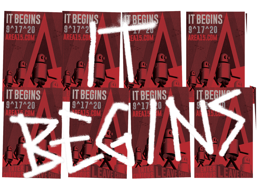 Las Vegas: Area 15 Rollout Begins Sep. 17th