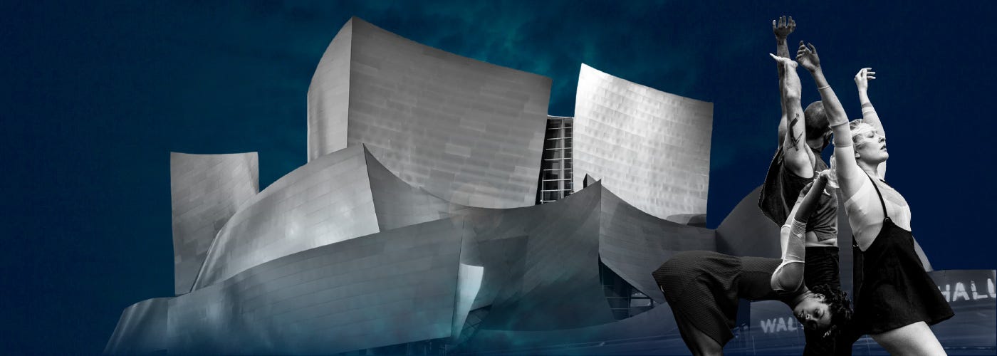 LA: The Music Center’s Moves After Dark ™— ‘Concert Walls’