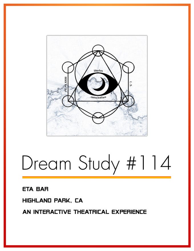 LA: Dr. Hallard’s Dream Study #114