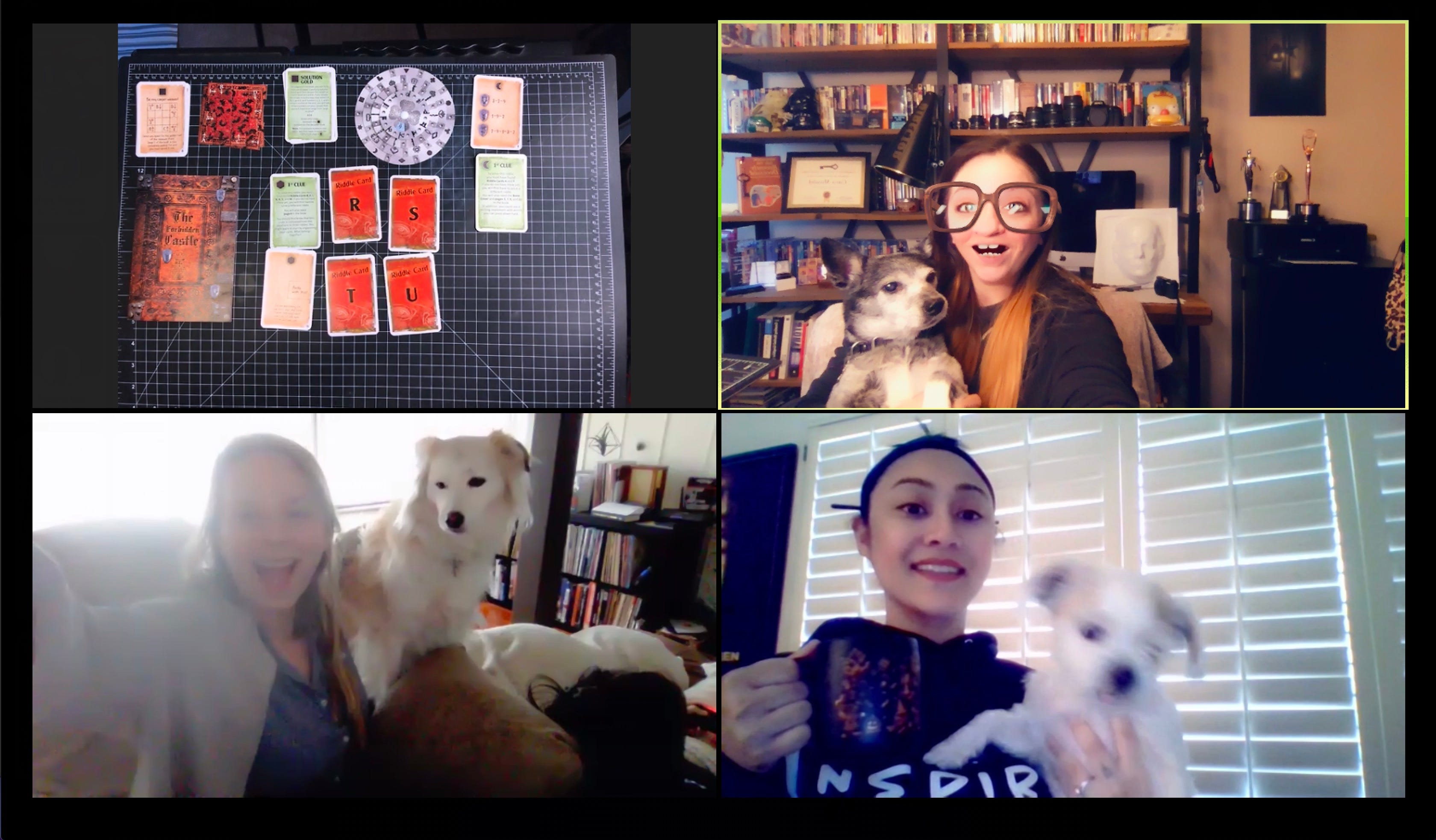 Tabletop Zoom Gaming: Escape Room in a Box (Feature)